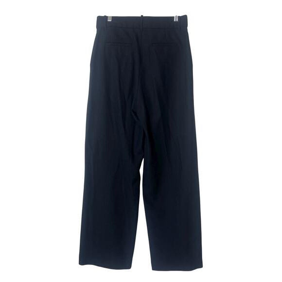 WILFRED Author Pant Trouser High Waist Wide Leg BLACK size 10 - Picture 3 of 6